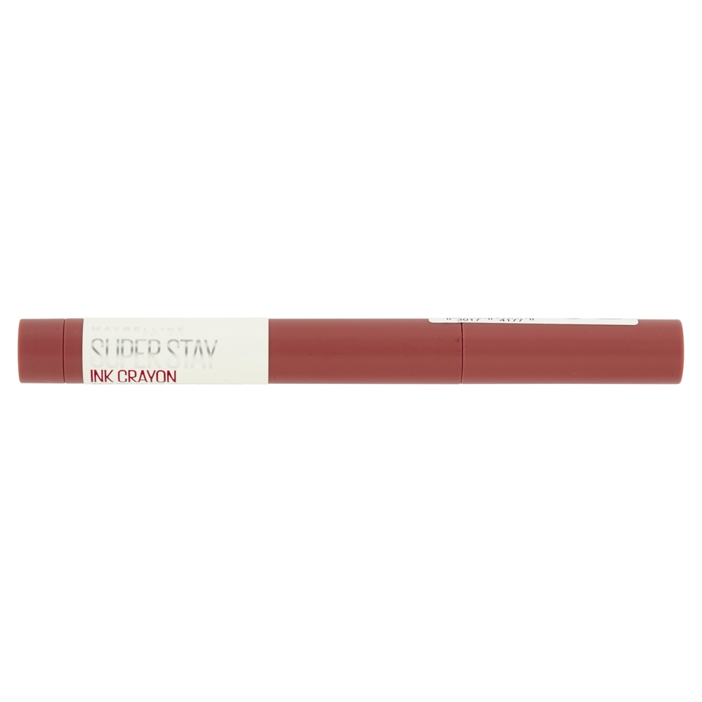 Maybelline New York Rossetto Matita SuperStay Ink Crayon Matte a Lunga Tenuta, 10 Trust Your Gut